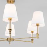 Умный потолочный светильник 60145/6 латунь — изображение 3