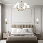 Умный потолочный светильник 60145/6 латунь — изображение 5