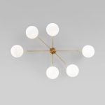 Умный потолочный светильник 70220/6 латунь Smart — изображение 3