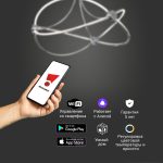 Умный потолочный светильник Eurosvet Petto 90246/6 90246/6 хром Smart — изображение 4