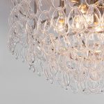 Умный потолочный светильник с фактурным стеклом 380/8 — изображение 3