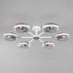 Умный потолочный светильник в стиле лофт 70121/6 белый Smart