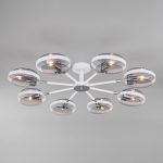 Умный потолочный светильник в стиле лофт 70121/8 белый Smart