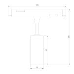 85071/01 Slim Magnetic Умный трековый светильник 5W 2700-6500K Dim Cantors (латунь) — изображение 5