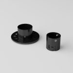 Встраиваемое крепление для круглого гибкого неона Full light черный FL 2860 — изображение 2