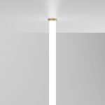 Встраиваемое крепление для круглого гибкого неона Full light латунь FL 2860