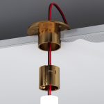 Встраиваемое крепление для круглого гибкого неона Full light латунь FL 2860 — изображение 5