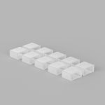 Заглушки для лент COB 24V 480Led 14W IP68 2pkt End Cup 24V СОВ — изображение 2