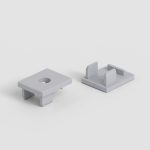 Заглушки для встраиваемого алюминиевого профиля для подсветки ступеней LL-2-ALP025 (2 шт.) ZLL-2-ALP025