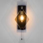 Бра в стиле лофт 60116/1 черный — изображение 3