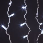 Новогодняя гирлянда бахрома белый с эффектом мерцания 3*0,6м IP65 100-101 белый с эффектом мерцания — изображение 8