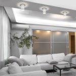 Накладной точечный светильник с подсветкой DLS026 — изображение 2