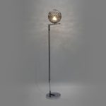 Напольный светильник с плафоном 01214/1 хром — изображение 2