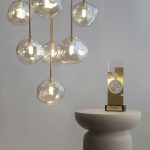 Напольный светильник со стеклянными плафонами 16150 Lava Brown — изображение 3