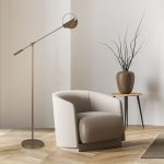 Напольный светильник 01142/1 золото — изображение 2