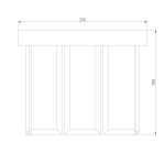 Классический настенный светильник 358/1 — изображение 4