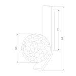 Настенный светильник с плафоном 40019/1 — изображение 5