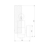 Бра в стиле лофт 70139/1 никель — изображение 4