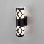 Դարակային LED լուսավորիչ Fanc սև MRL LED 1023