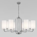 Подвесная люстра с абажурами 60128/8 хром
