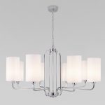 Подвесная люстра с абажурами 60128/8 хром — изображение 2