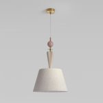 Подвесной светильник с декором из керамики 104014 — изображение 2