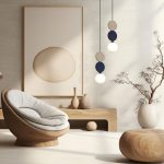 Подвесной светильник с фетровым плафоном 40074/1 синий — изображение 2