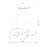Подвесной светильник 90312/1 черный — изображение 3