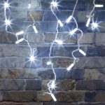 Новогодняя гирлянда бахрома белый с эффектом мерцания 3*0,6м IP65 100-101 белый с эффектом мерцания — изображение 9