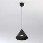 Светильник подвесной светодиодный Conus 16W 4000K черный 50316 LED — изображение 2