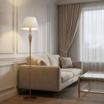 Торшер с декором из керамики 109014 — изображение 4