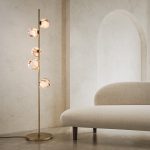 Торшер со стеклянными плафонами ручной работы 1_101/5 — изображение 4