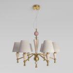 Умная люстра с декором из керамики 101014/6 — изображение 3