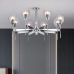 Умный потолочный светильник 60130/8 хром Smart — изображение 3