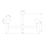 Умный потолочный светильник 60130/8 хром Smart — изображение 4